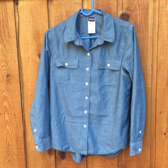 patagonia chambray shirt